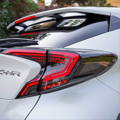 TOYOTA C-HR IÇIN UYUMLU LED STOP - SMOKE (2016-2019) (MAKYAJSIZ KASA IÇIN)